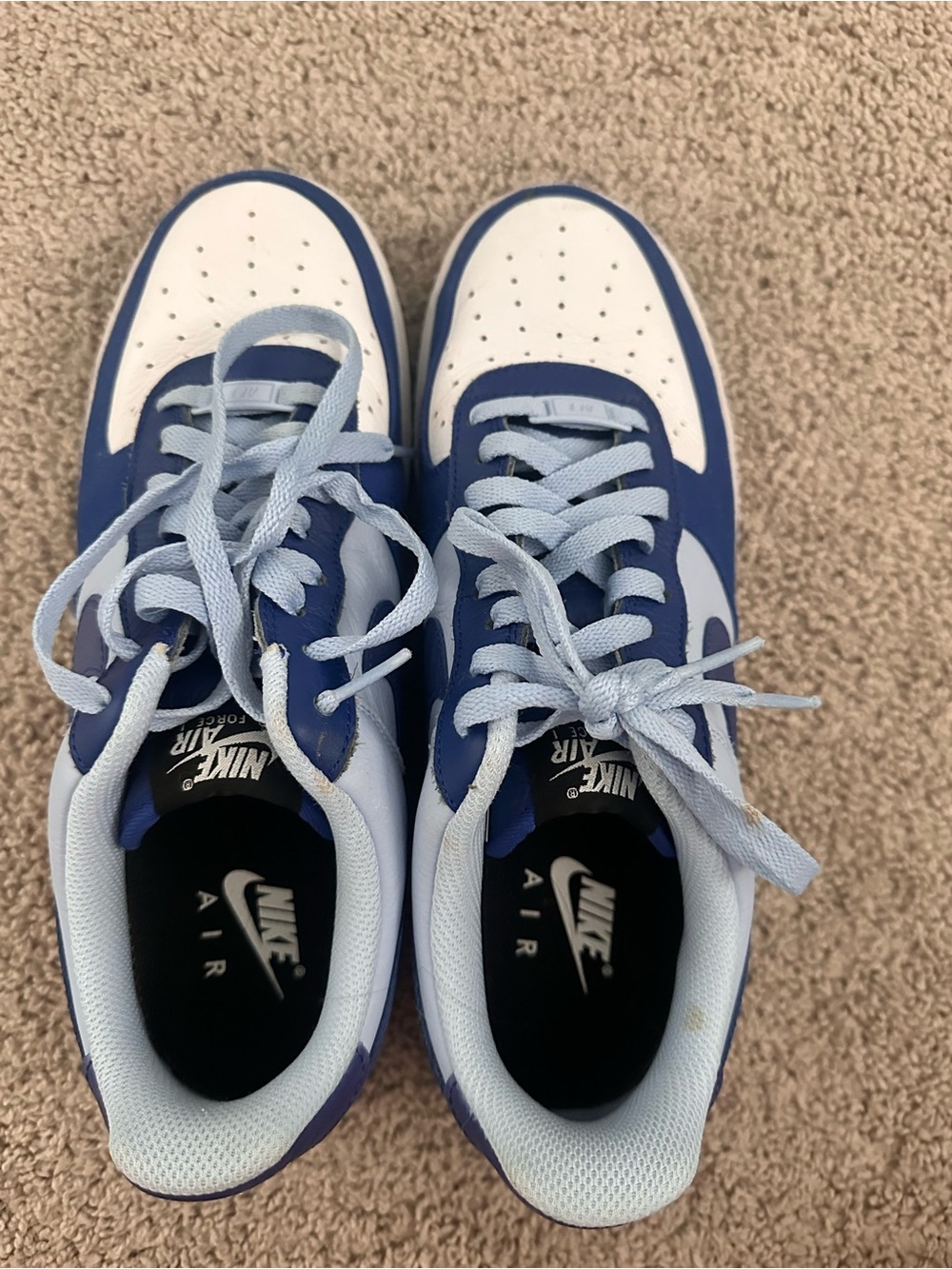 Nike Air Force 1 Low By You Blue White Men’s 9.5 DV3892-900 AF1